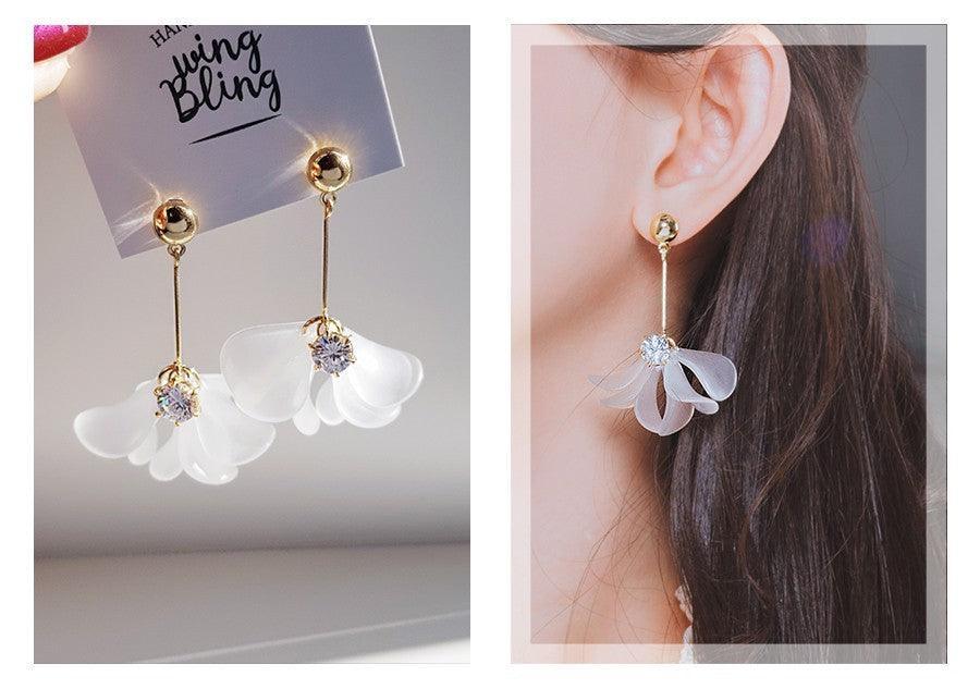 Bông Tai Wing Bling Matte Flower Earrings - Kallos Vietnam