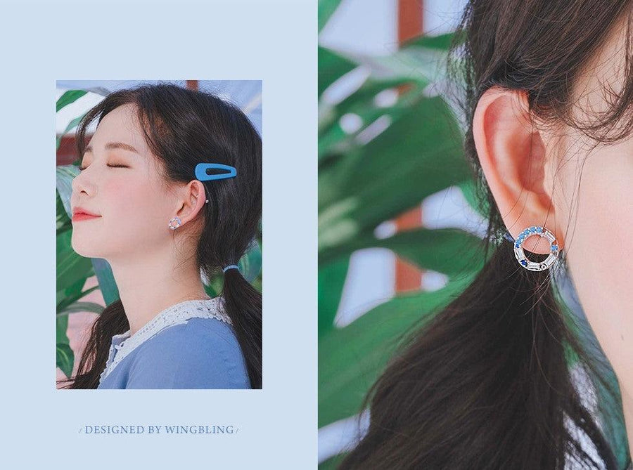 Bông Tai Wing Bling Moonlight Ocean Earrings - Kallos Vietnam