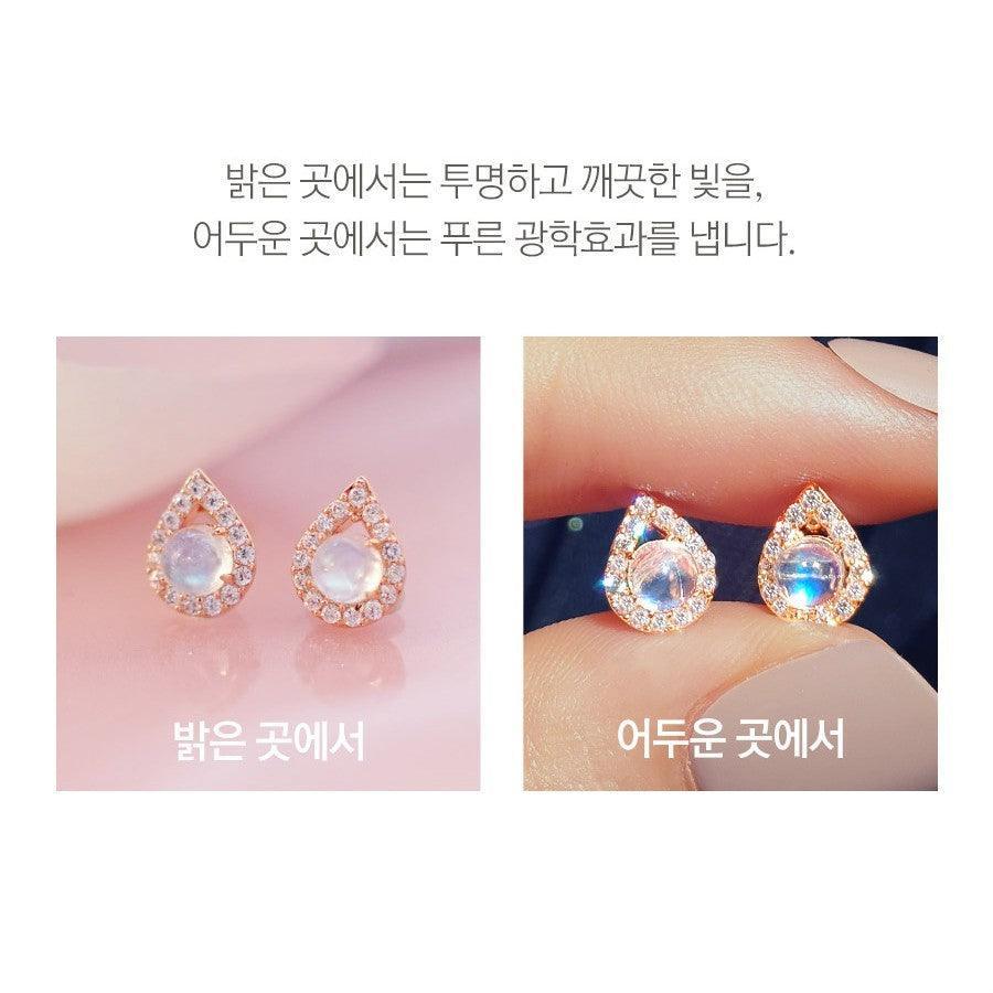 Bông Tai Wing Bling Moonstone Tears Earrings - Kallos Vietnam