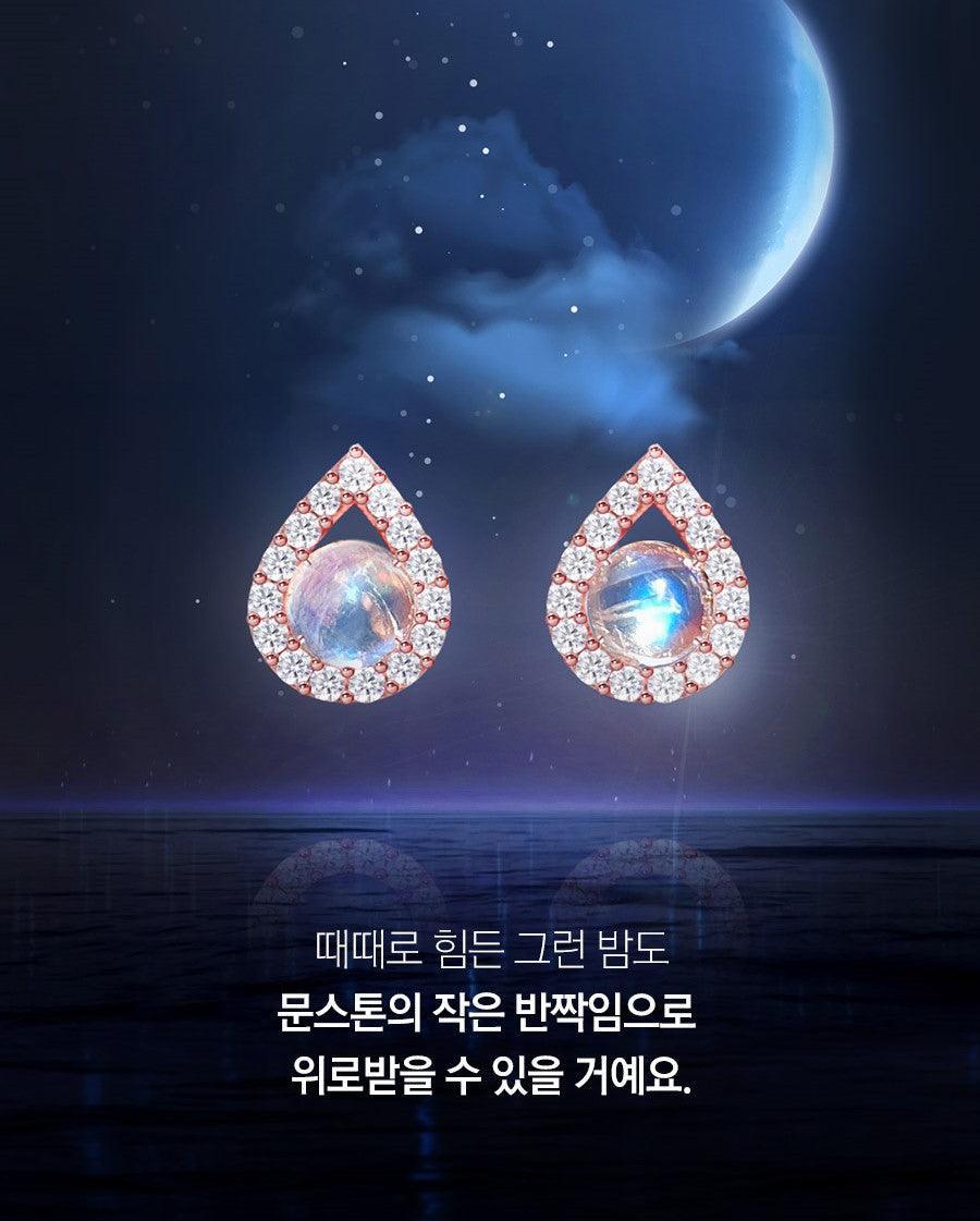 Bông Tai Wing Bling Moonstone Tears Earrings - Kallos Vietnam