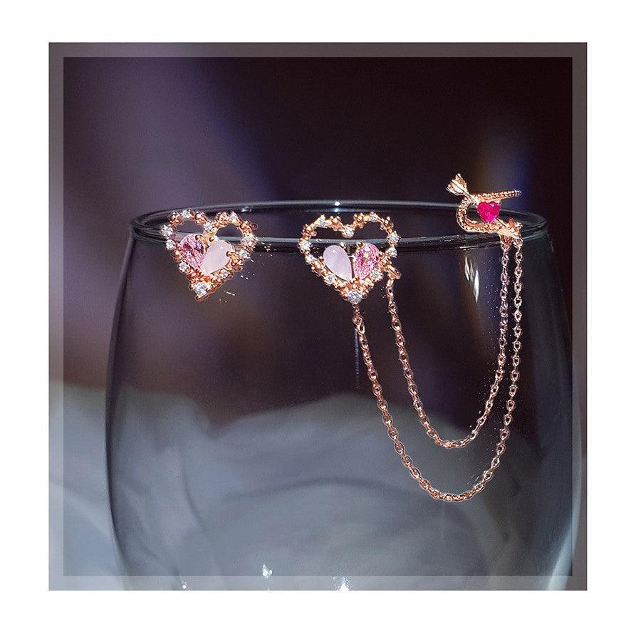 Bông Tai Wing Bling Pinkish Love Earrings - Kallos Vietnam