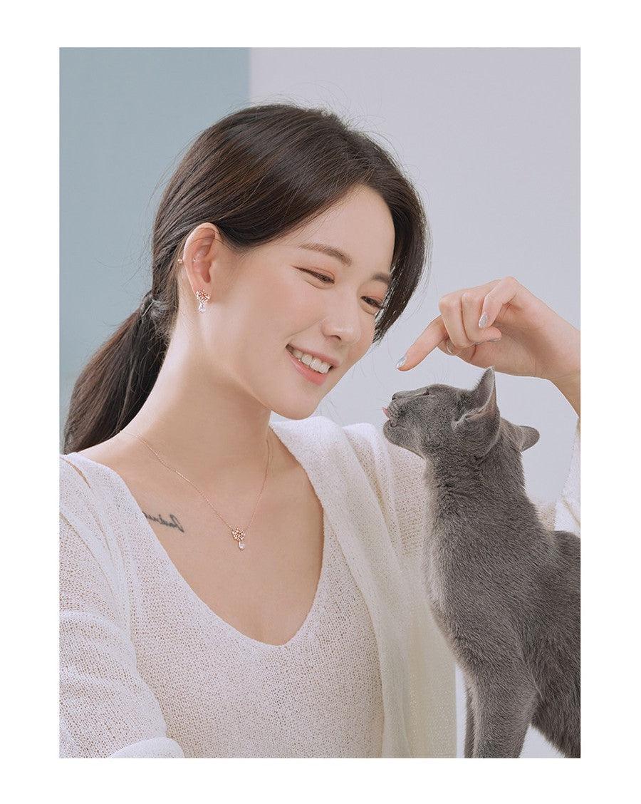 Bông Tai Wing Bling Romantic Cat Earrings - Kallos Vietnam