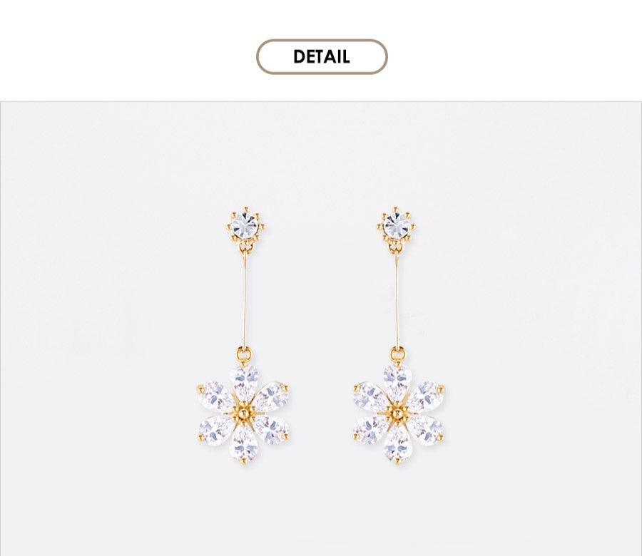 Bông Tai Wing Bling Sallyana Flower Drop Earrings - Kallos Vietnam