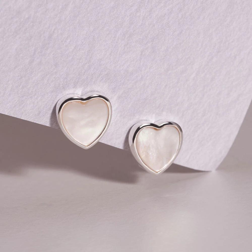 Bông Tai Wing Bling Shimmer Heart Huggie Hoop Earrings - Kallos Vietnam