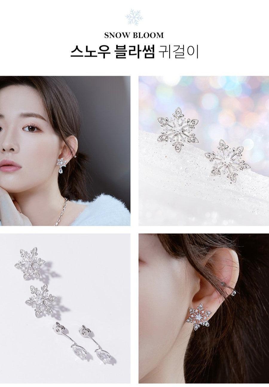 Bông Tai Wing Bling Snow Blossom 2 Earrings - Kallos Vietnam