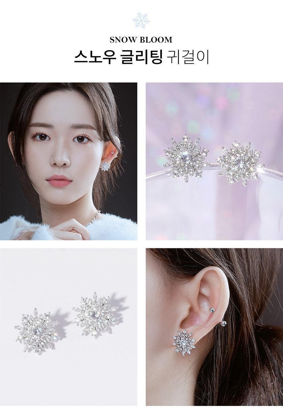 Bông Tai Wing Bling Snow Glitting Earrings - Kallos Vietnam