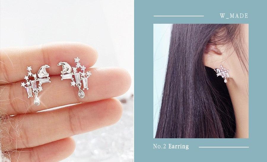 Bông Tai Wing Bling Tear Of Glacier 1-Polar Bear Earrings - Kallos Vietnam