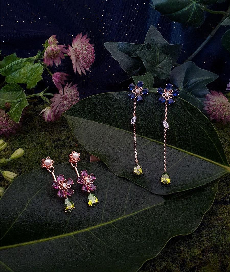 Bông Tai Wing Bling Whisper Of Flowers Earrings - Kallos Vietnam