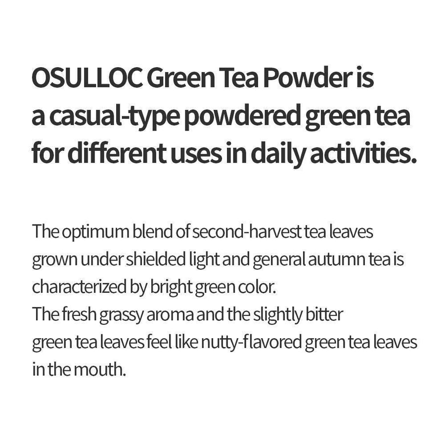 Bột Trà Xanh Osulloc Green Tea Powder - Kallos Vietnam