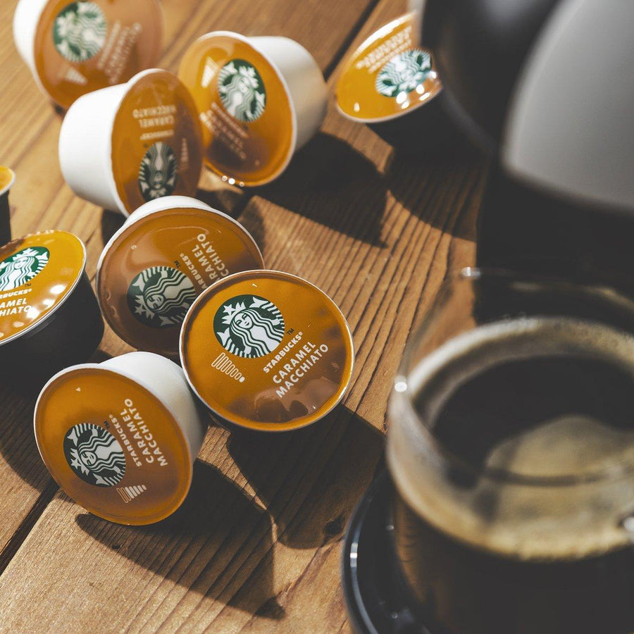 Cà Phê Starbucks Caramel Macchiato Dolce Gusto - Kallos Vietnam