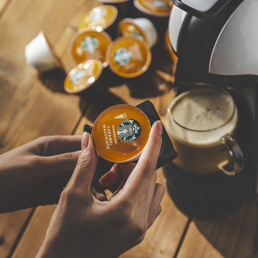 Cà Phê Starbucks Caramel Macchiato Dolce Gusto - Kallos Vietnam
