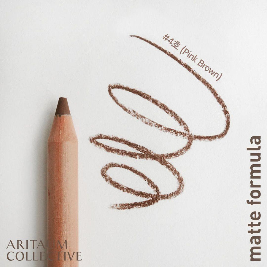 Chì Kẻ Mày Aritaum Matte Formula Eyebrow Pencil - Kallos Vietnam