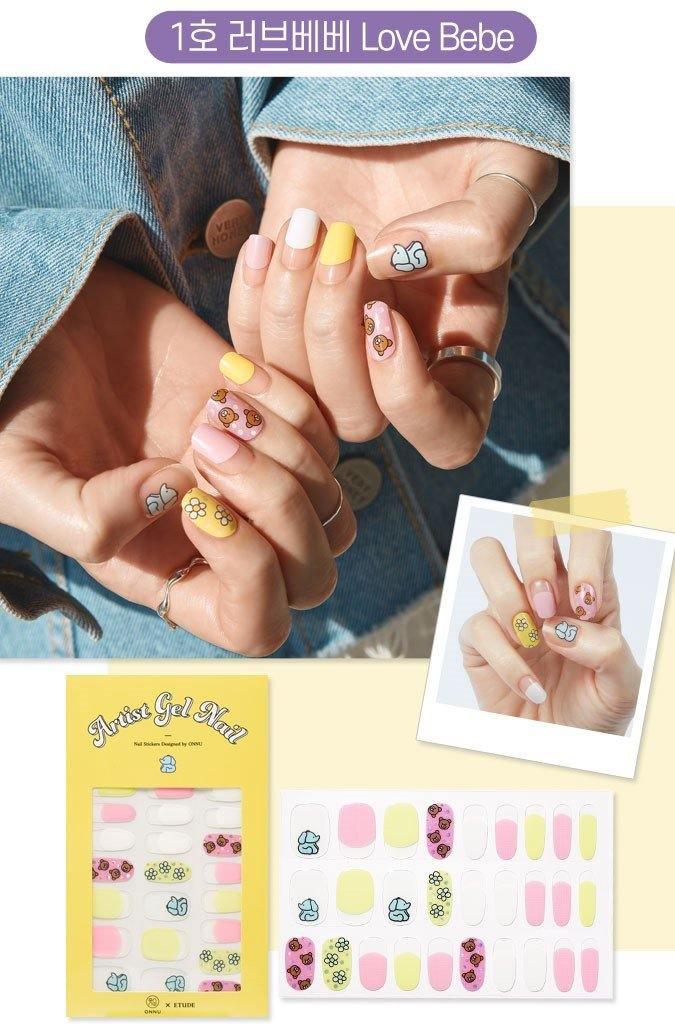 Dán Móng Tay Etude House Artist Gel Nail Sticker - Kallos Vietnam