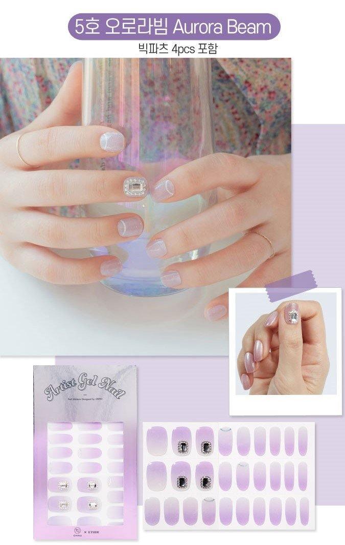 Dán Móng Tay Etude House Artist Gel Nail Sticker - Kallos Vietnam