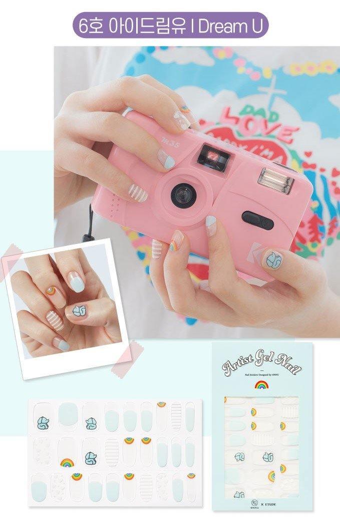 Dán Móng Tay Etude House Artist Gel Nail Sticker - Kallos Vietnam