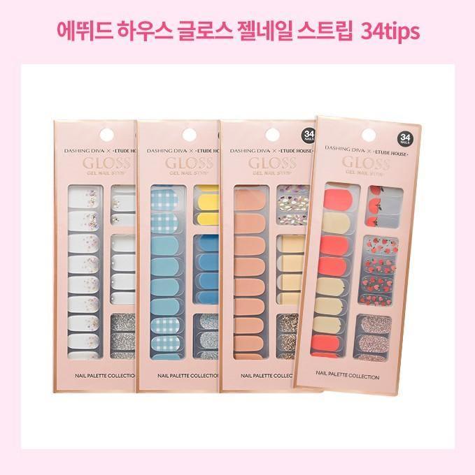 Dán Móng Tay Etude House Gloss Gel Nail Strip - Kallos Vietnam