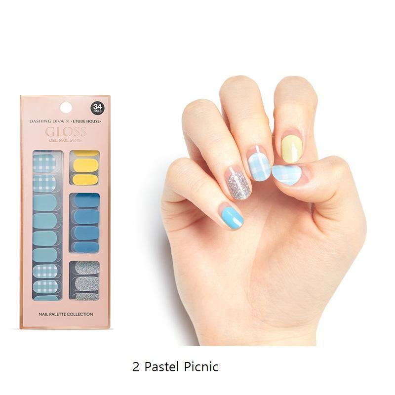 Dán Móng Tay Etude House Gloss Gel Nail Strip - Kallos Vietnam