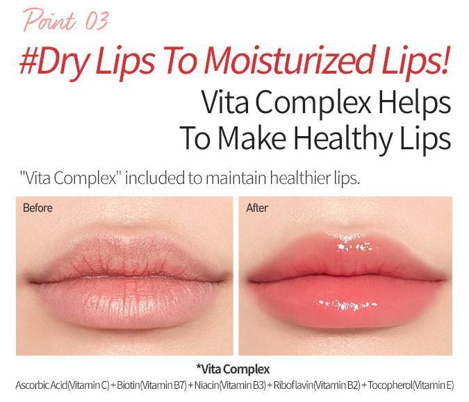 Dầu Dưỡng Môi Etude House Fruity Lip Oil - Kallos Vietnam