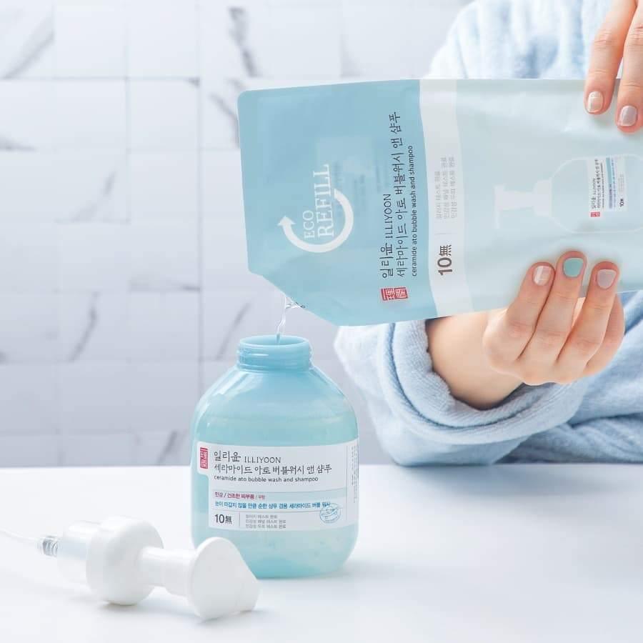 Dầu Gội Illiyoon Ceramide Ato Bubble Wash Shampoo - Kallos Vietnam