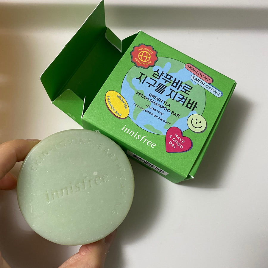 Dầu Gội Innisfree Green Tea Fresh Shampoo Bar - Kallos Vietnam