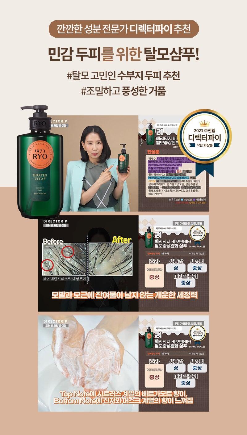 Dầu Gội RYO Biotin Vita Hair Loss Relief Shampoo - Kallos Vietnam