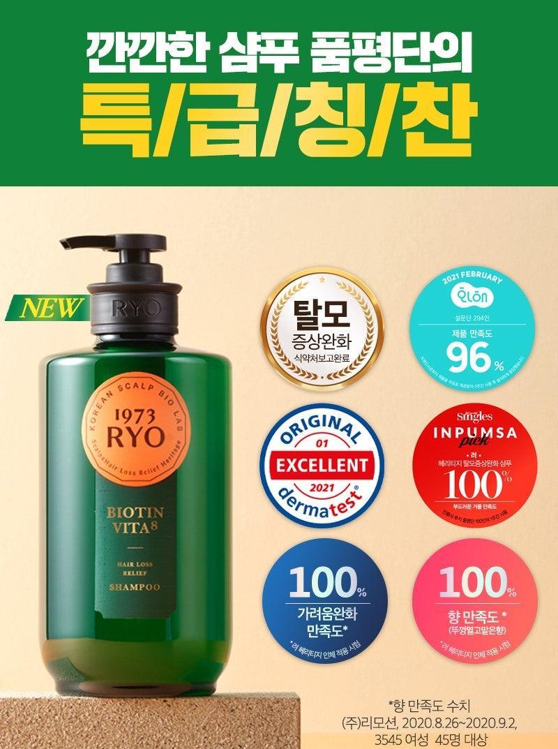 Dầu Gội RYO Biotin Vita Hair Loss Relief Shampoo - Kallos Vietnam