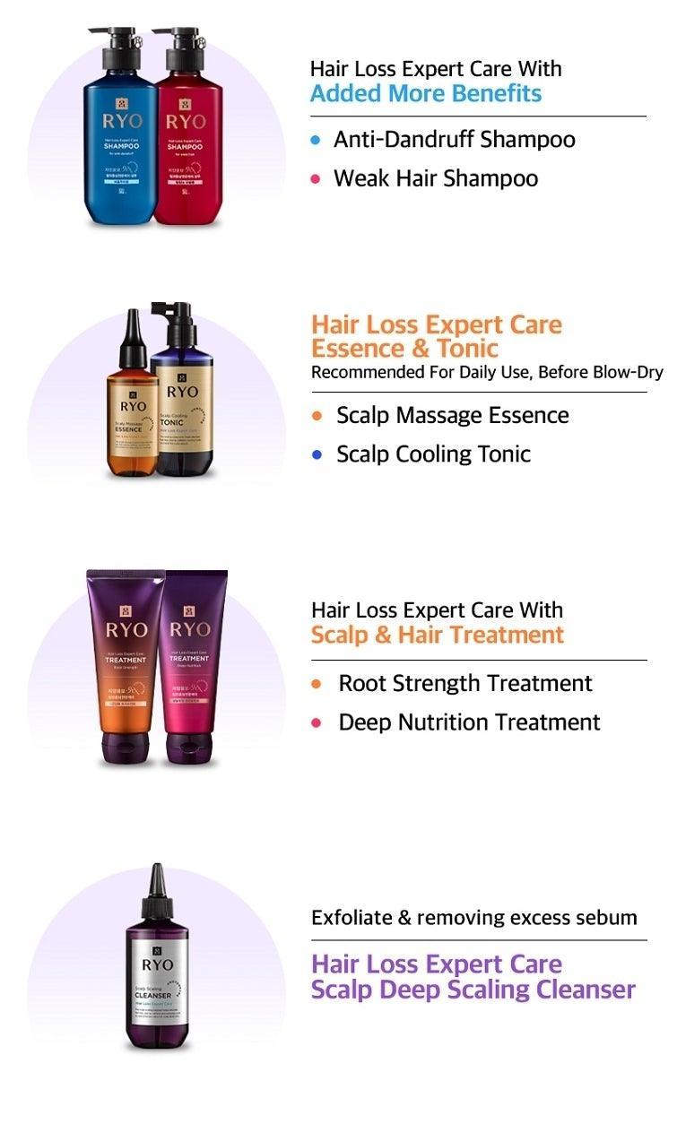 Dầu Gội RYO Hair Loss Expert Care Shampoo - Kallos Vietnam