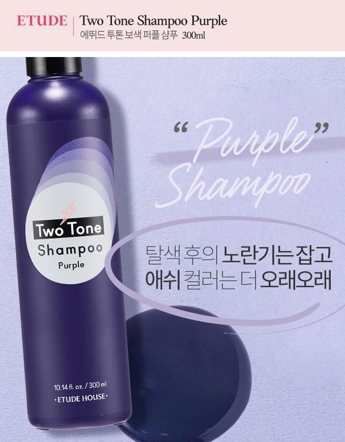 Dầu Gội Tím Etude House Two Tone Purple Shampoo - Kallos Vietnam