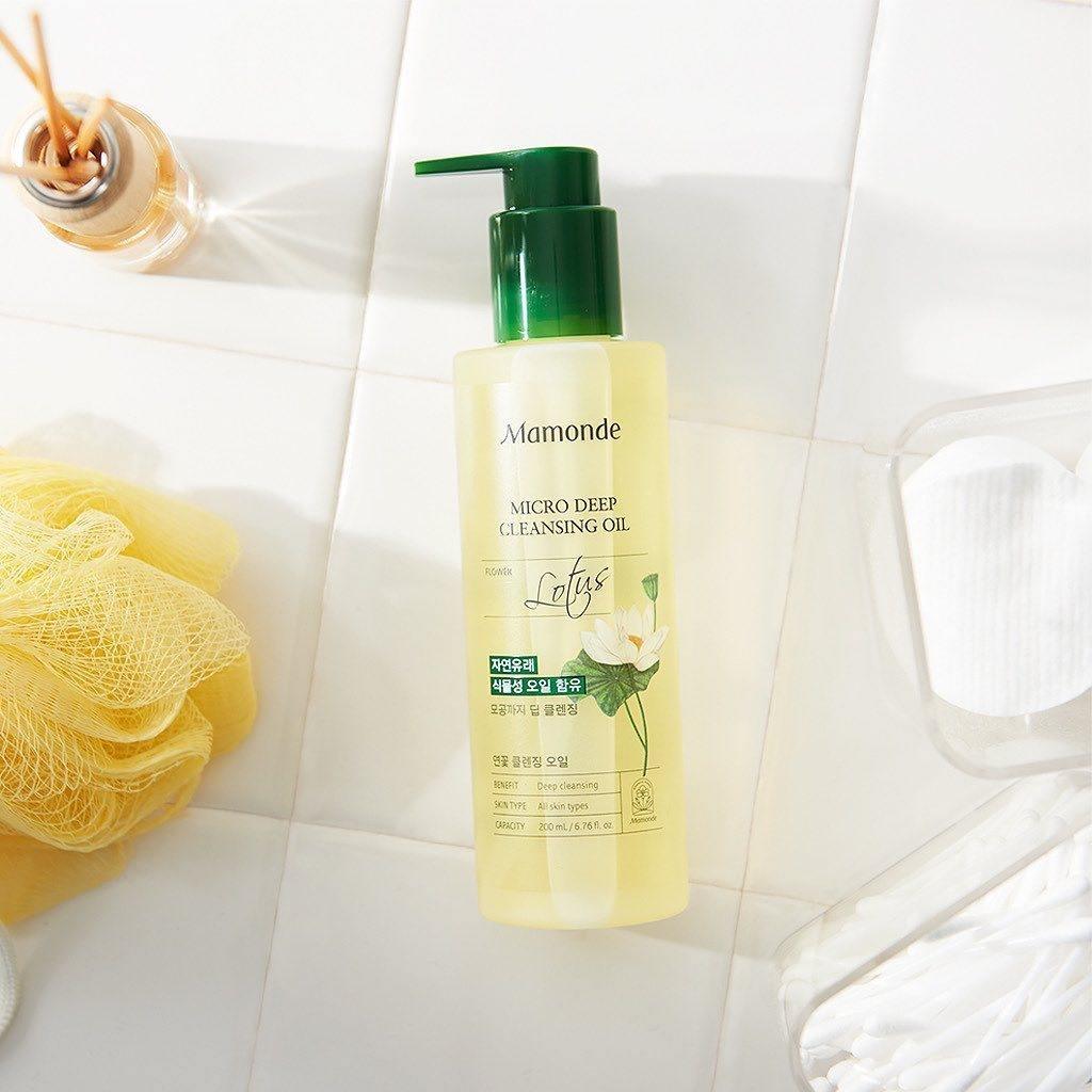 Dầu Tẩy Trang Mamonde Micro Deep Cleansing Oil - Kallos Vietnam