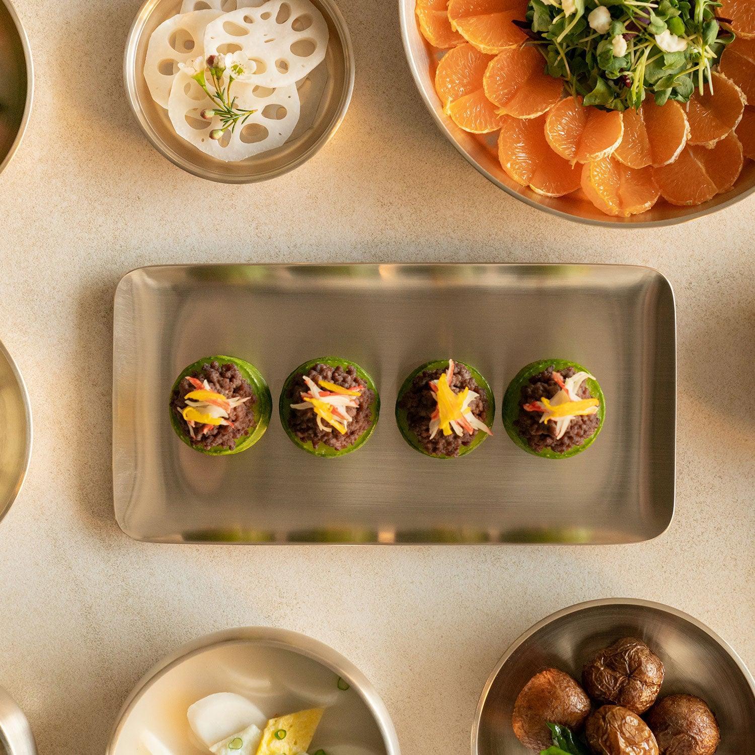 Đĩa Notdam Bangjja Yugi Organic Rectangular Plate - Kallos Vietnam