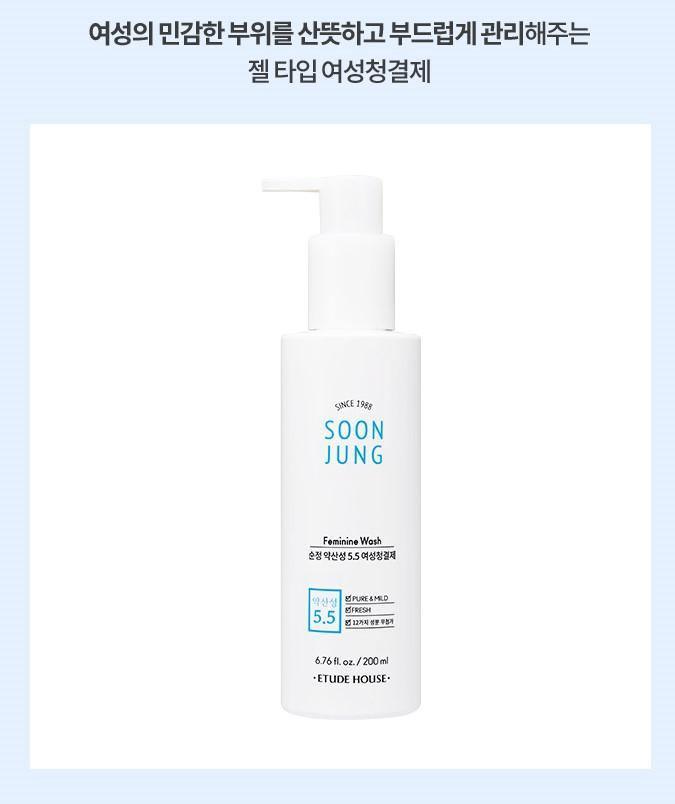 Dung Dịch Vệ Sinh Etude House Soon Jung Feminine Wash - Kallos Vietnam