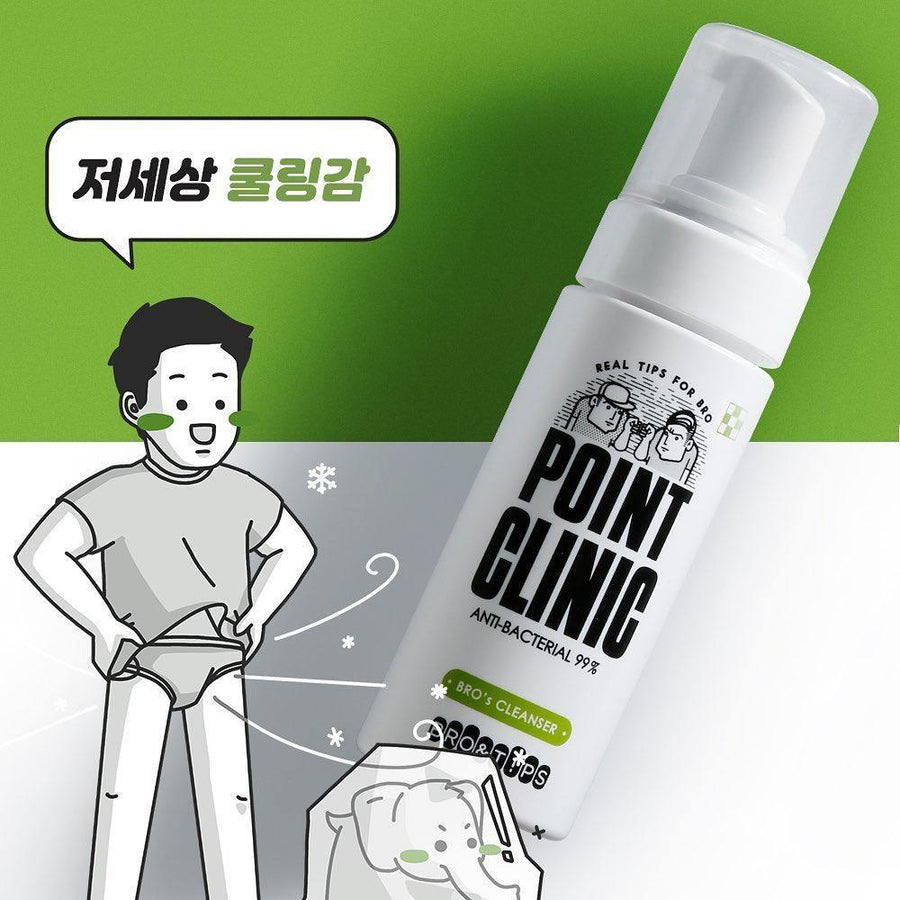 Dung Dịch Vệ Sinh Nam Bro & Tips Point Clinic Bro's Cleanser - Kallos Vietnam