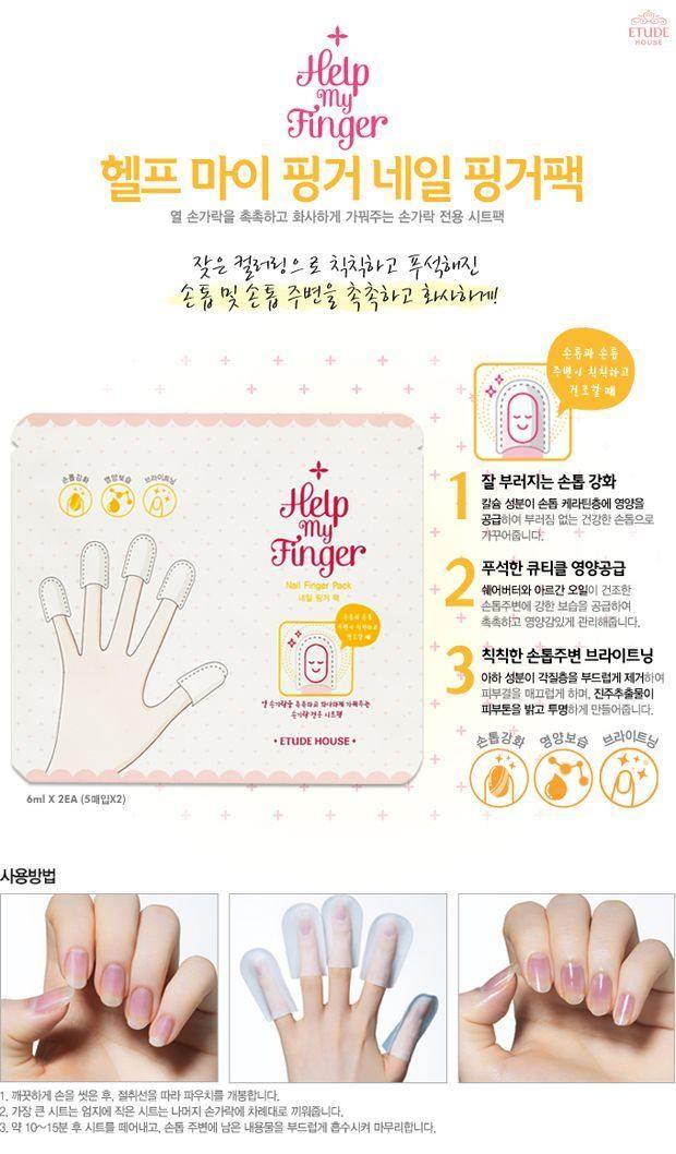 Dưỡng Móng Etude House Help My Finger Nail Finger Pack - Kallos Vietnam