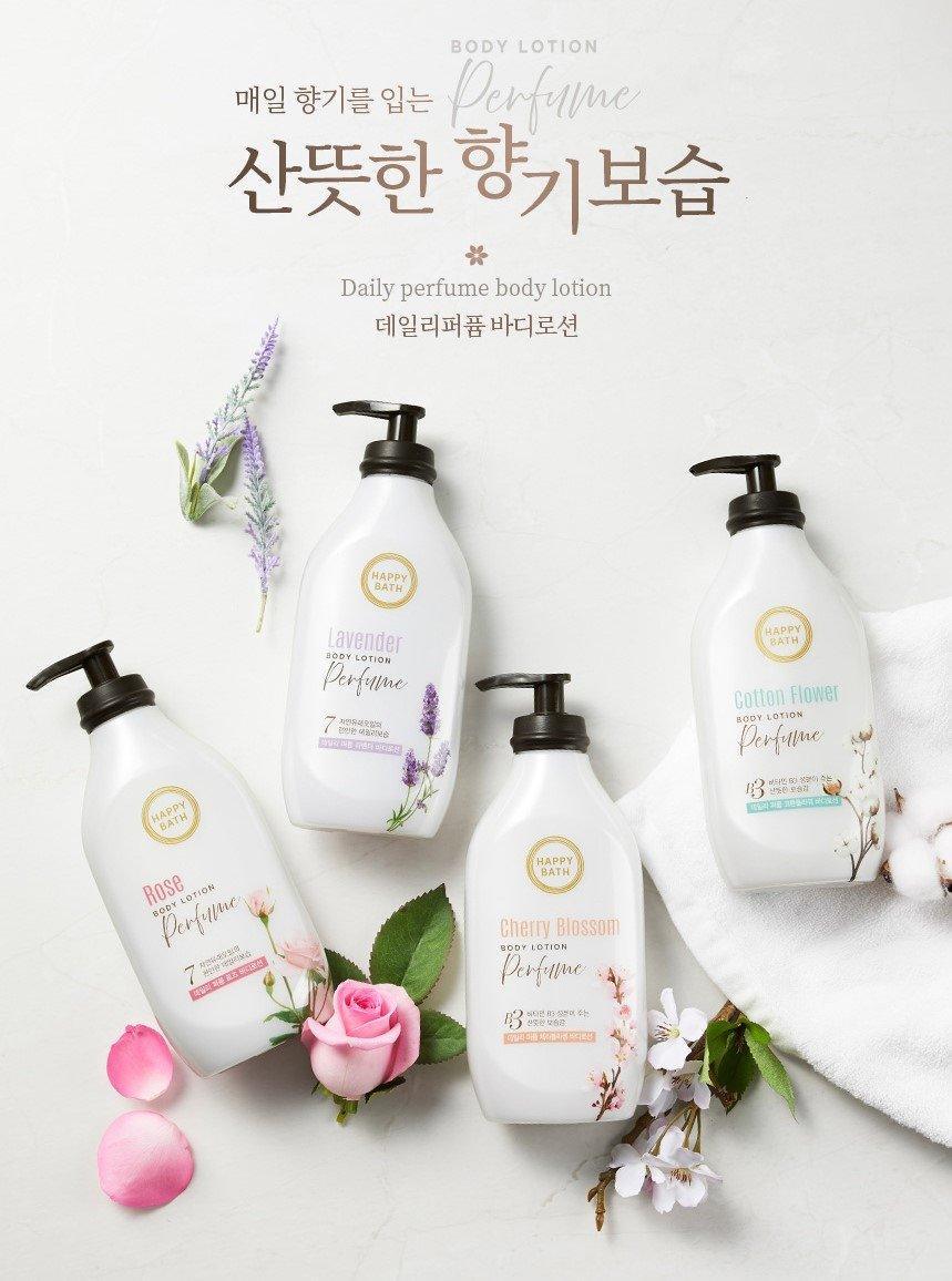 Dưỡng Thể Happy Bath Daily Perfume Body Lotion - Kallos Vietnam