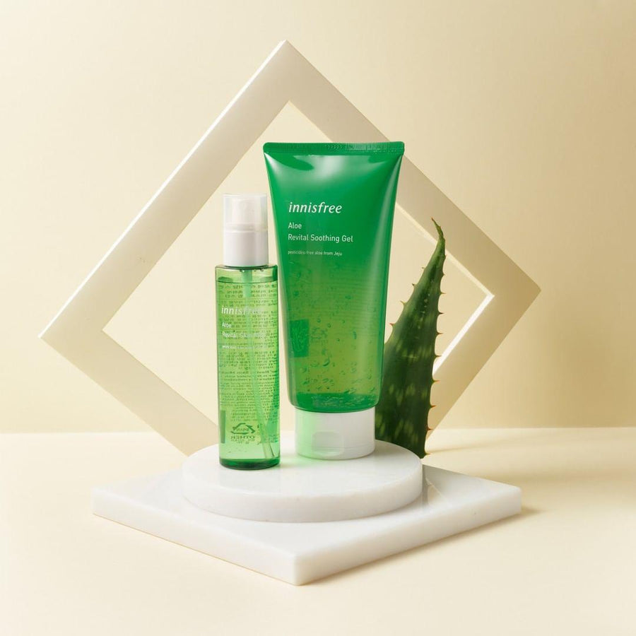 Dưỡng Thể Innisfree Aloe Revital Soothing Gel - Kallos Vietnam