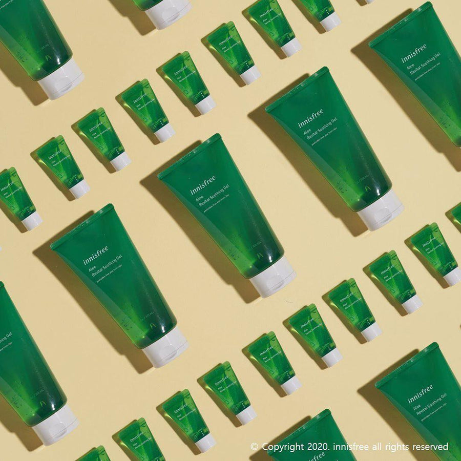 Dưỡng Thể Innisfree Aloe Revital Soothing Gel - Kallos Vietnam