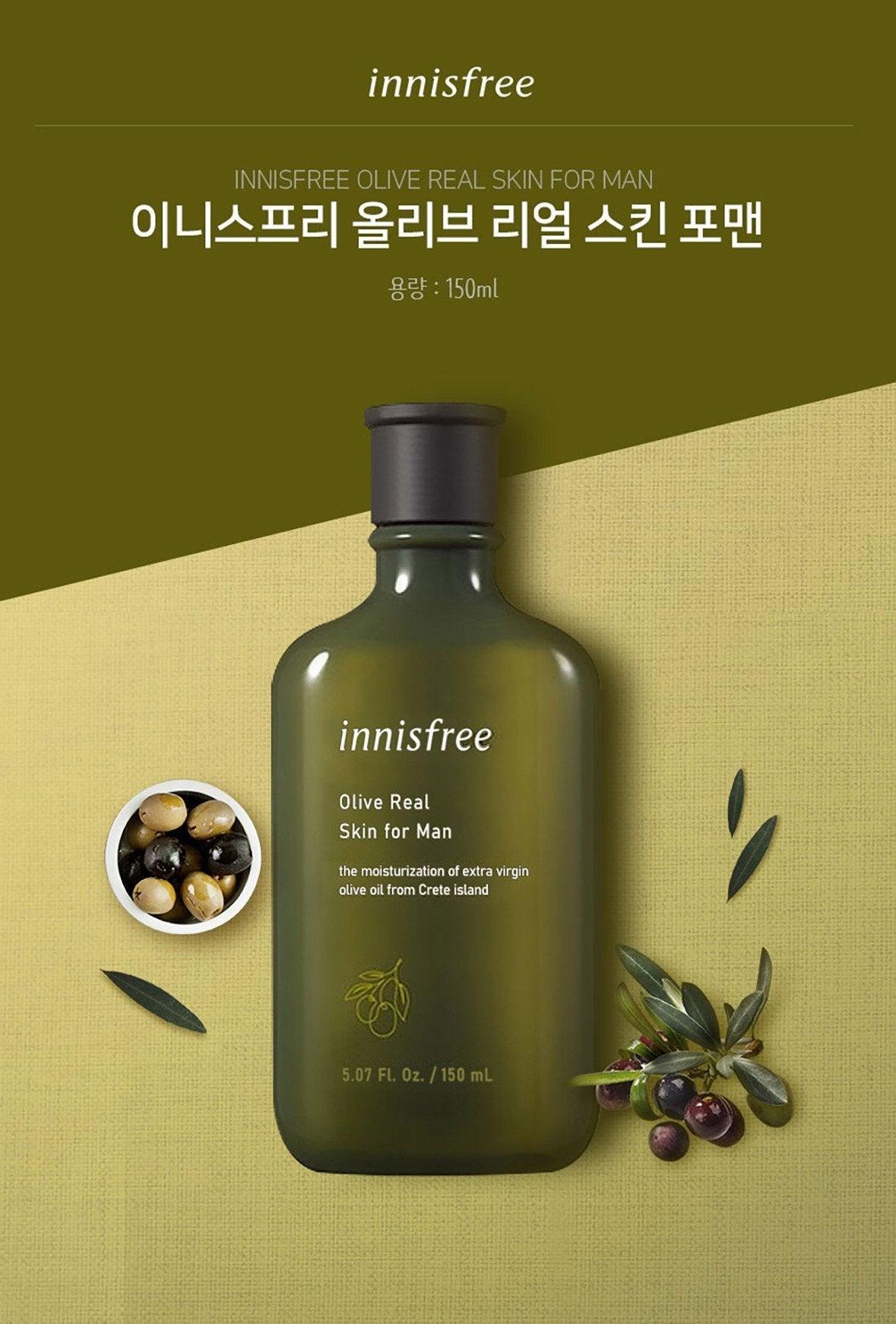 Dưỡng Thể Innisfree Olive Real Lotion For Men - Kallos Vietnam