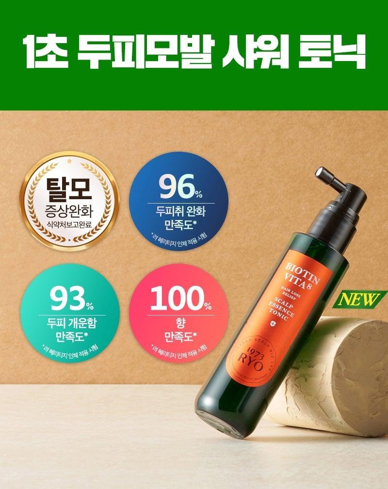 Dưỡng Tóc RYO 1973 Biotin Vita Hair Loss Care Scalp Essence Tonic - Kallos Vietnam