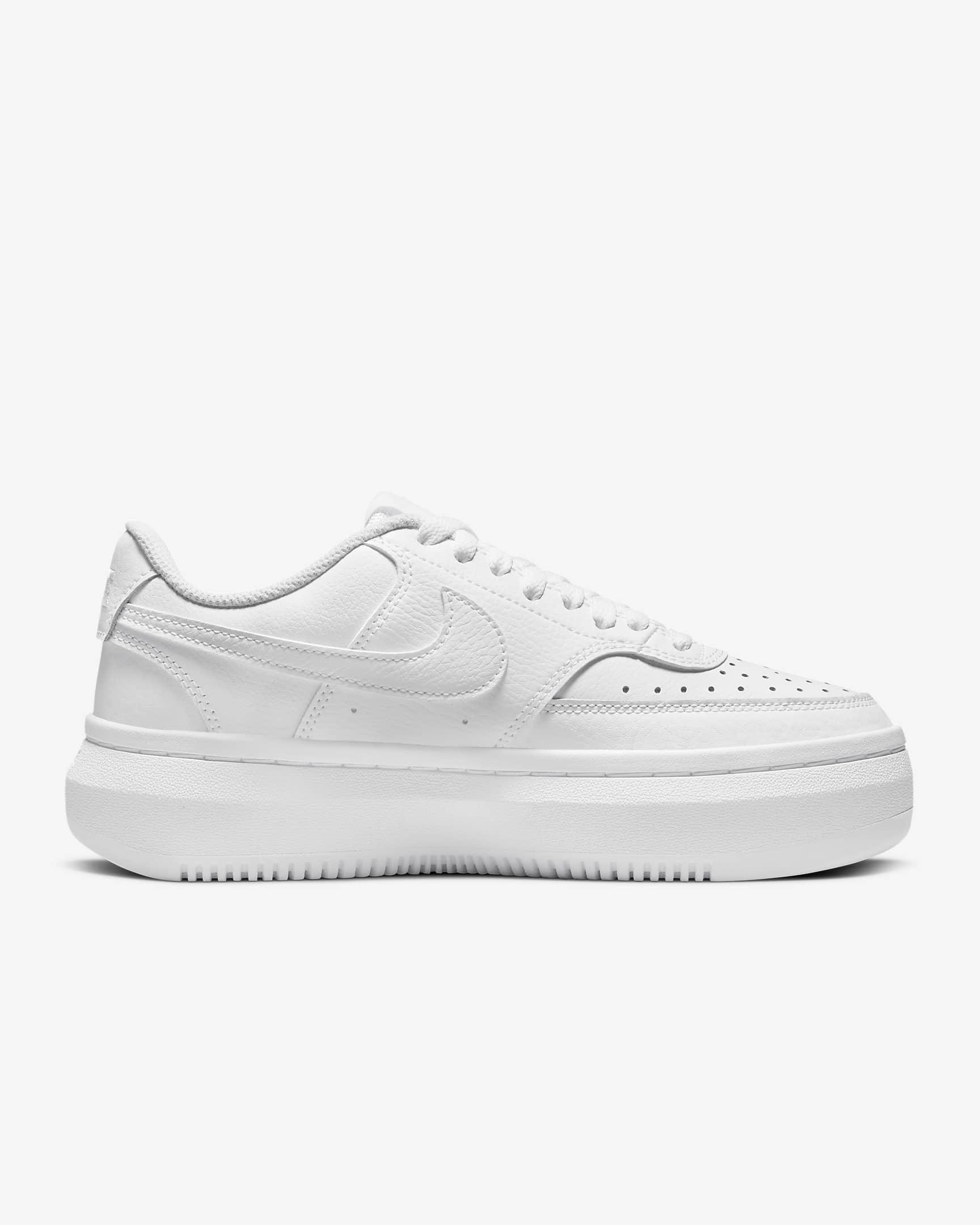 Giày Nike Court Vision Alta Women Shoes #White - Kallos Vietnam
