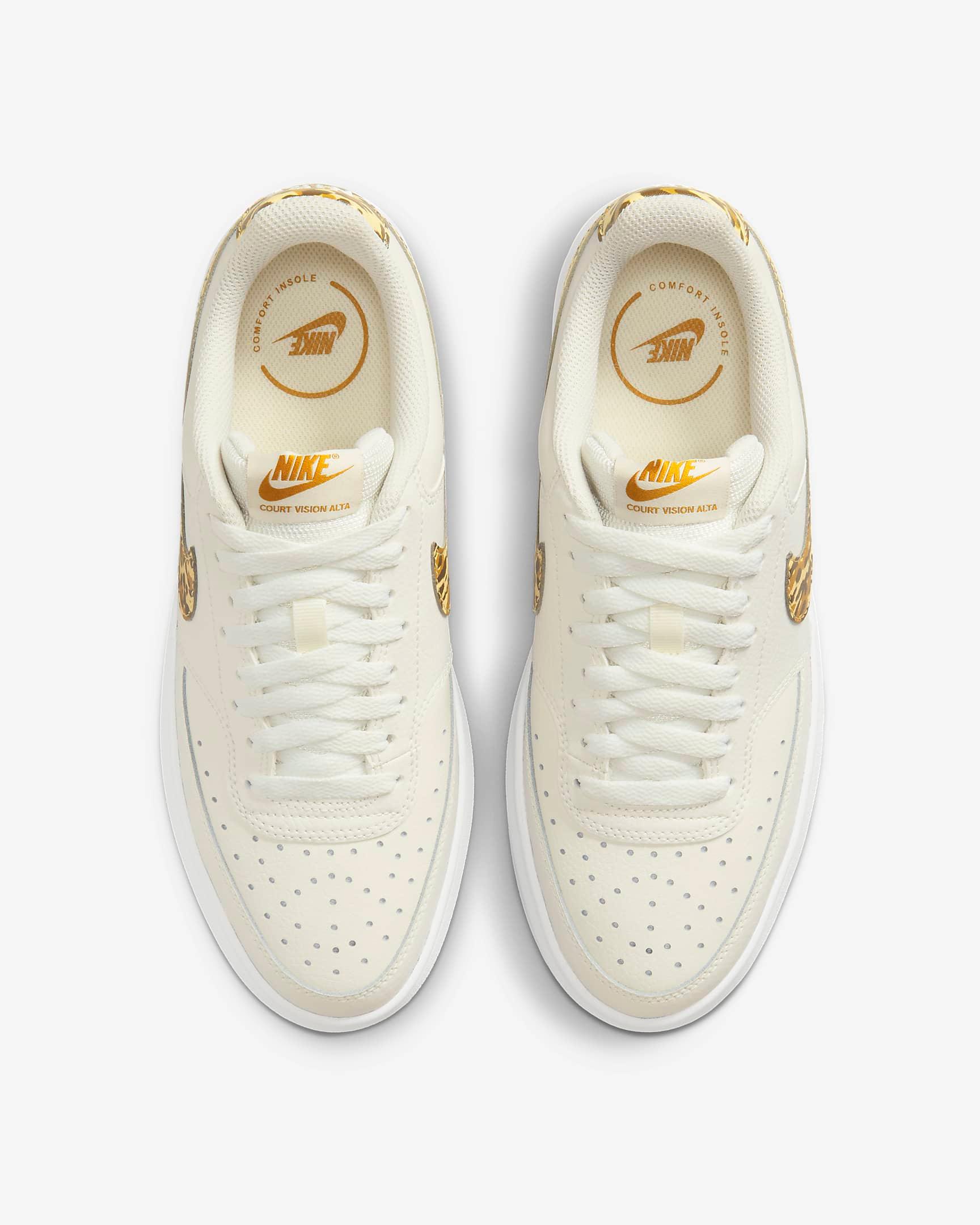 Giày Nike Court Vision Alta Women Shoes #Phantom - Kallos Vietnam
