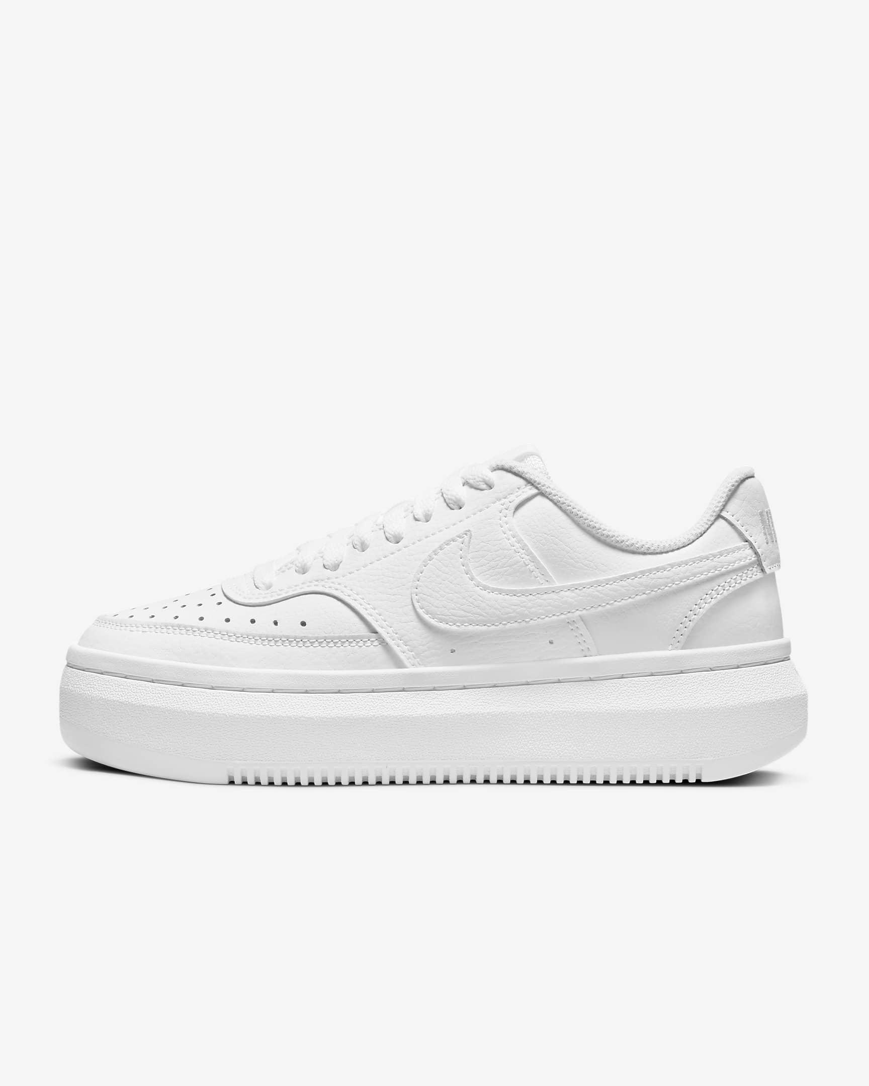 Giày Nike Court Vision Alta Women Shoes #White - Kallos Vietnam