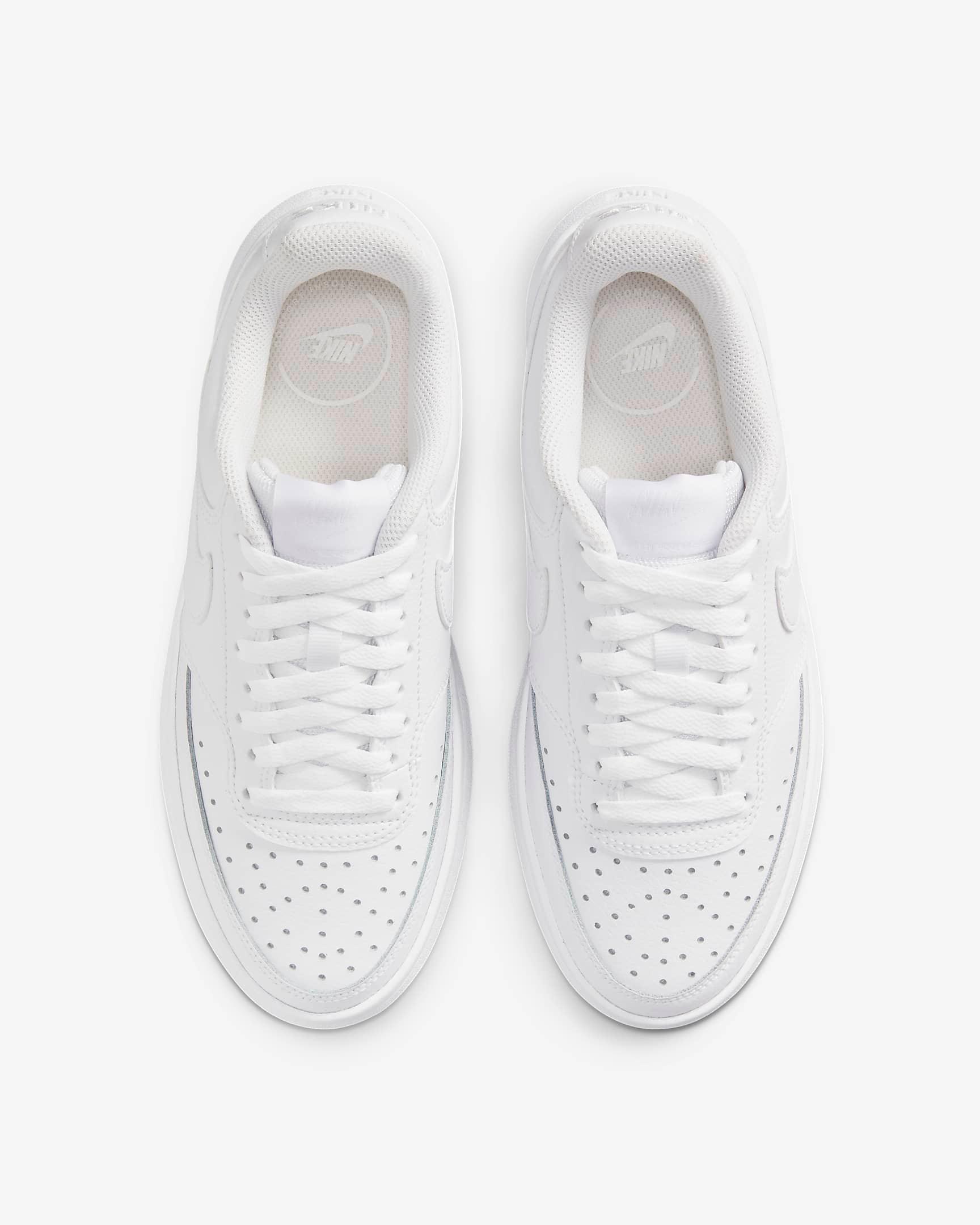 Giày Nike Court Vision Alta Women Shoes #White - Kallos Vietnam