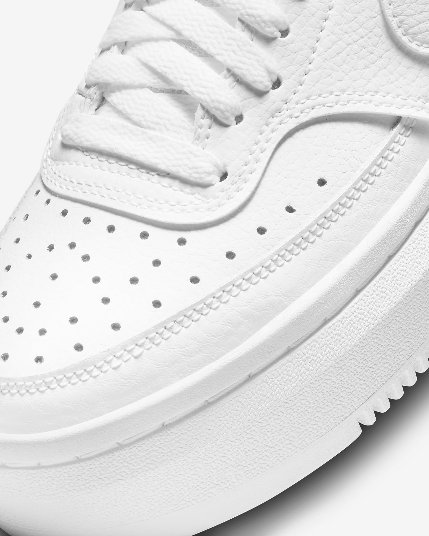 Giày Nike Court Vision Alta Women Shoes #White - Kallos Vietnam