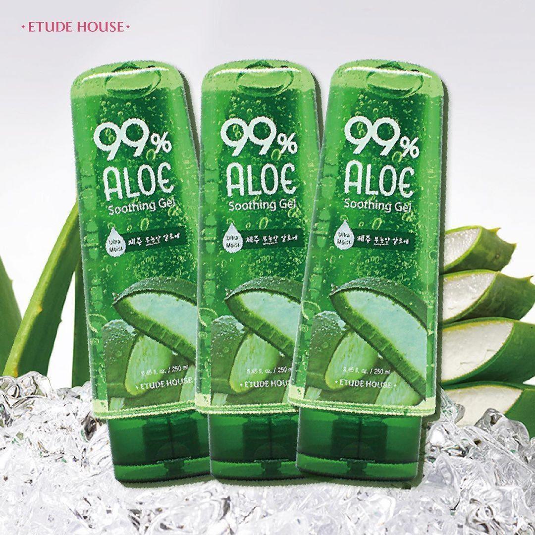 Gel Dưỡng Etude House 99 Aloe Soothing Gel - Kallos Vietnam