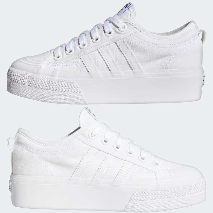 Giày Adidas Women Nizza Platform #Cloud White - Kallos Vietnam