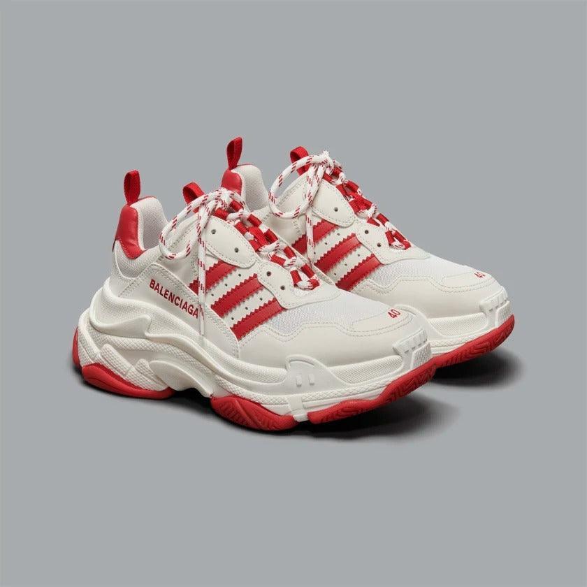 Giày Adidas Women Triple S #White Red - Kallos Vietnam