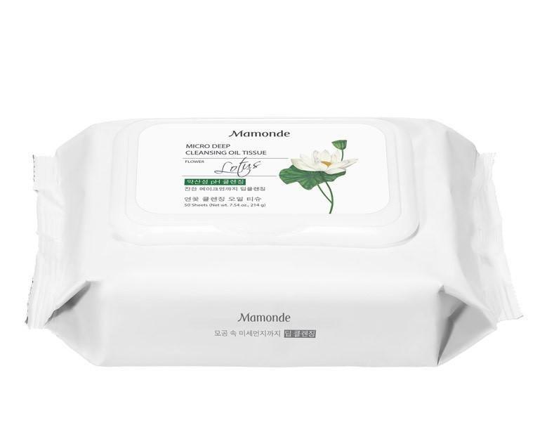 Giấy Tẩy Trang Mamonde Micro Deep Cleansing Tissue - Kallos Vietnam