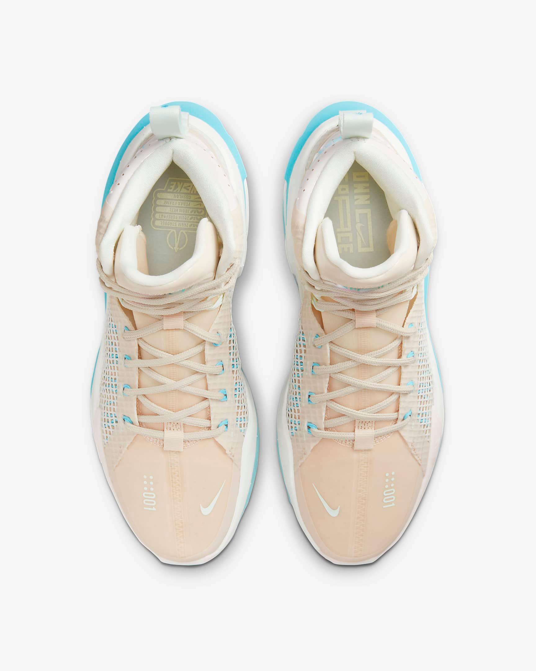 Giày Nike Air Zoom G.T. Jump Women Shoes #Pearl White - Kallos Vietnam