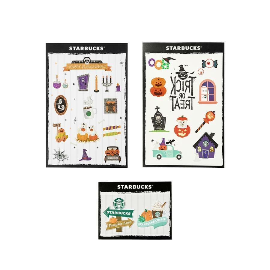 Hình Dán Starbucks 22 Halloween Village Sticker Set - Kallos Vietnam