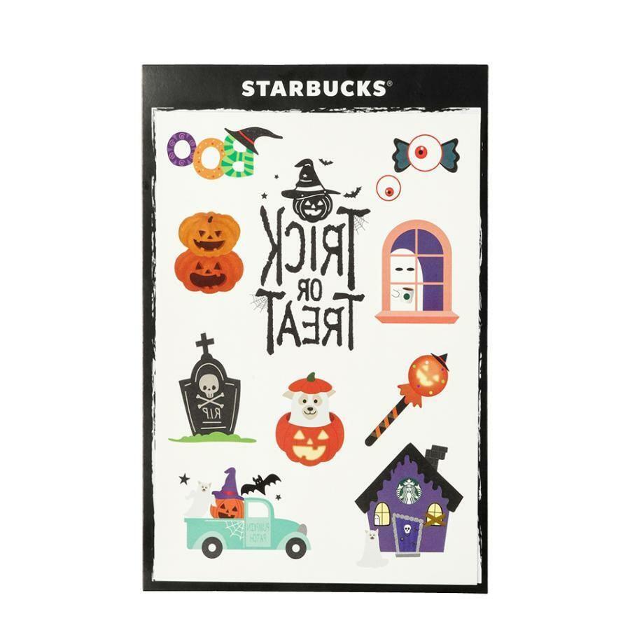 Hình Dán Starbucks 22 Halloween Village Sticker Set - Kallos Vietnam